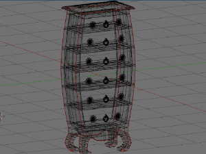 indian box 3D Modell