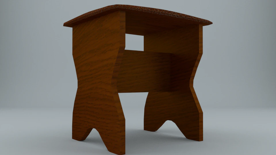 chair 3D Model .c4d .max .obj .3ds .fbx .stl .blend 