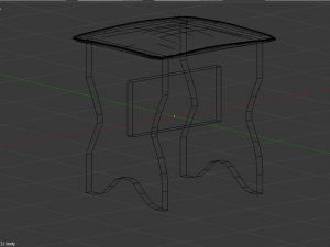 chair 3D मॉडल