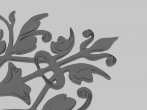 ornamen 3D मॉडल