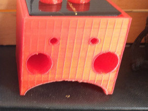 solar rechargeable dummy -twin- led flasher housing Modello 3D