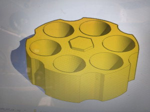 umarex self-defence revolver t4e cylinder Modelo 3D