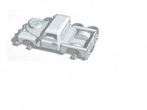 land rover swb cruiser 3D 模型