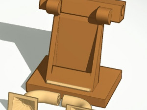 samsung j8 smart phone sound stand 3D Модель