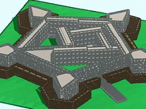 castle of good hope 3D Modell