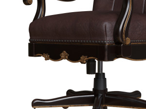 office chair grandover hooker 3D मॉडल