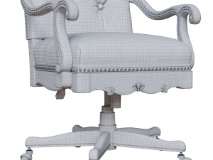 office chair grandover hooker 3D मॉडल