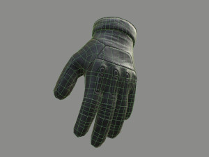 gloves low-poly 3D Модель