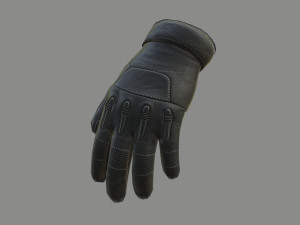 gloves low-poly 3D Модель