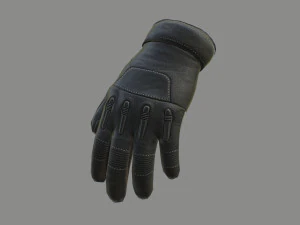 gloves low-poly 3D Model