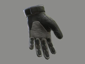 gloves low-poly 3D Model