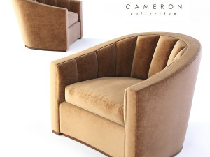 cameron collection lombard chair 3Dモデル