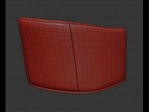 cameron collection lombard chair 3D Model