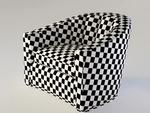 cameron collection lombard chair 3D Model