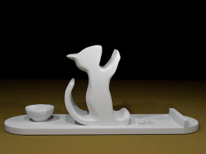 suporte m&oacute;vel Modelo de Impressão 3D