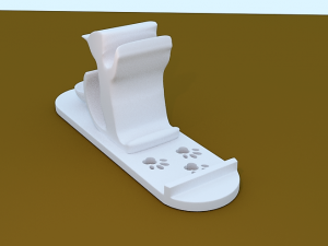 mobile holder 3D प्रिंट मॉडल