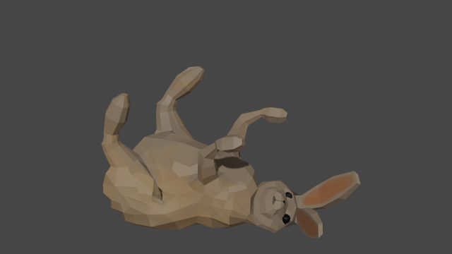 bunny with animations 3D-Modell .c4d .max .obj .3ds .fbx .stl .blend 