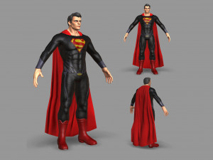 superman 3Dモデル