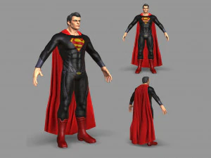 superman 3D Model