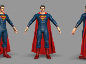 superman 3D Model