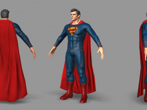 superman 3Dモデル