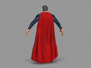 superman 3D Model