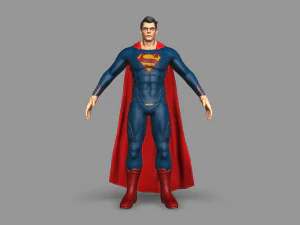 superman 3D Model
