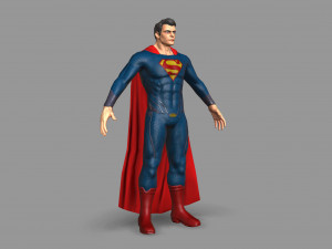 superman 3Dモデル