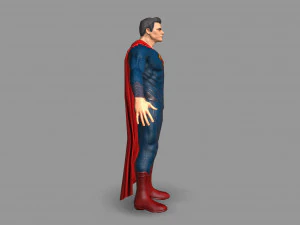 superman 3D Model