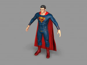 superman 3D Model