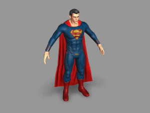 superman 3D Model