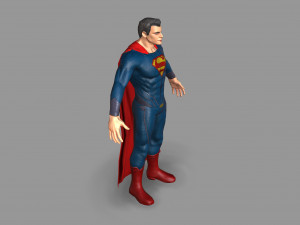 superman 3Dモデル