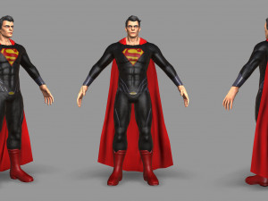 superman 3Dモデル