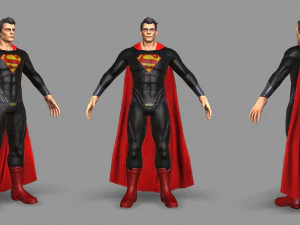 superman 3D Model