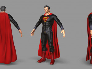superman 3Dモデル