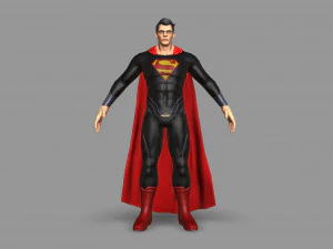 superman 3D Model