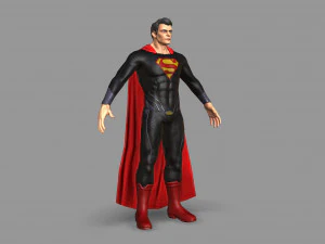 superman 3D Model