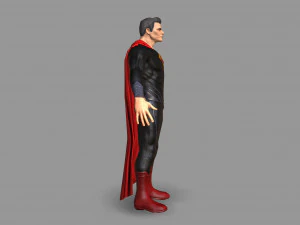 superman 3D Model