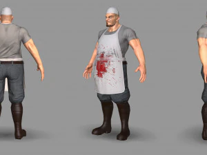 butcher 3D Model