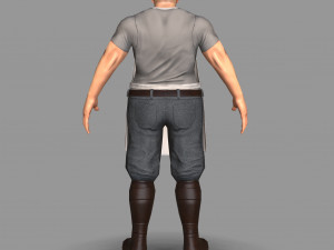 butcher Model 3D