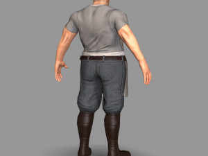 butcher Model 3D