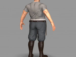 butcher 3D Model