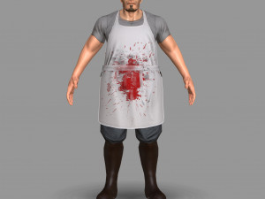 butcher Model 3D