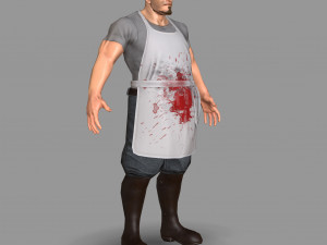 butcher Model 3D