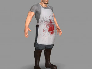 butcher 3D Model