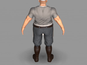 butcher Model 3D