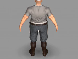 butcher 3D Model