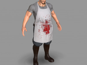 butcher Model 3D