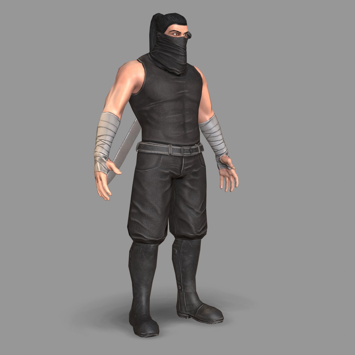 3д модель ниндзя. 3d моделька ниндзя. Ninja model.