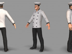 chef 3D-Modell